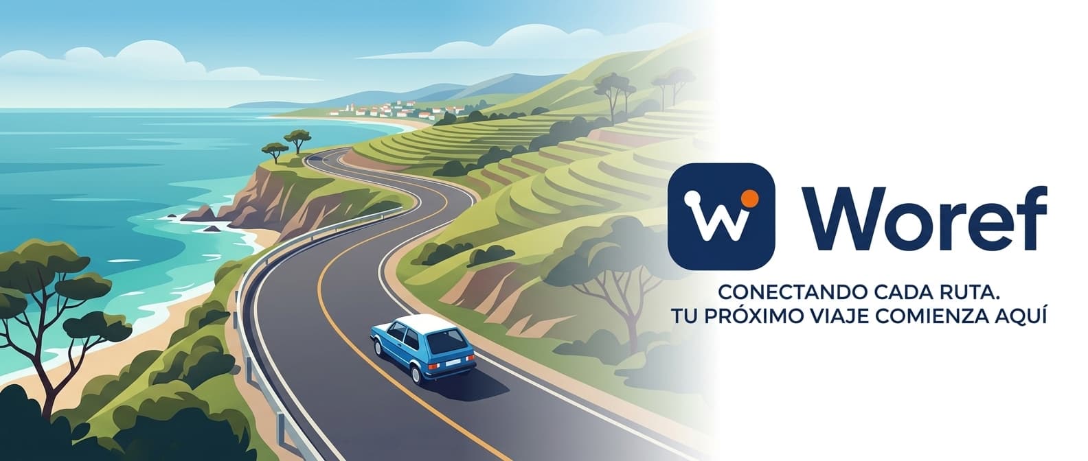 Woref: conectando cada ruta. Tu próximo viaje comienza aquí.